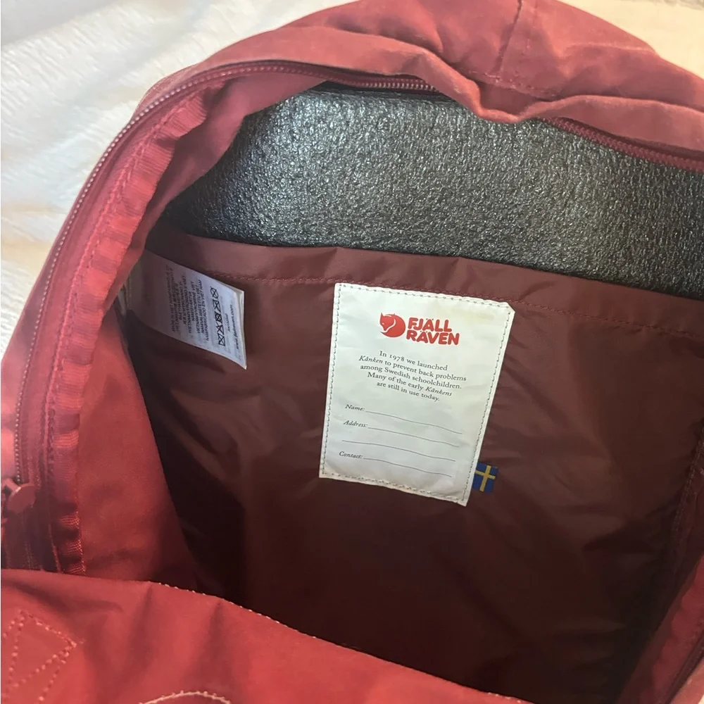 Fjallraven Kånken Ox Red Backpack - Picture 5 of 6